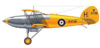 Hawker Fury Biplane